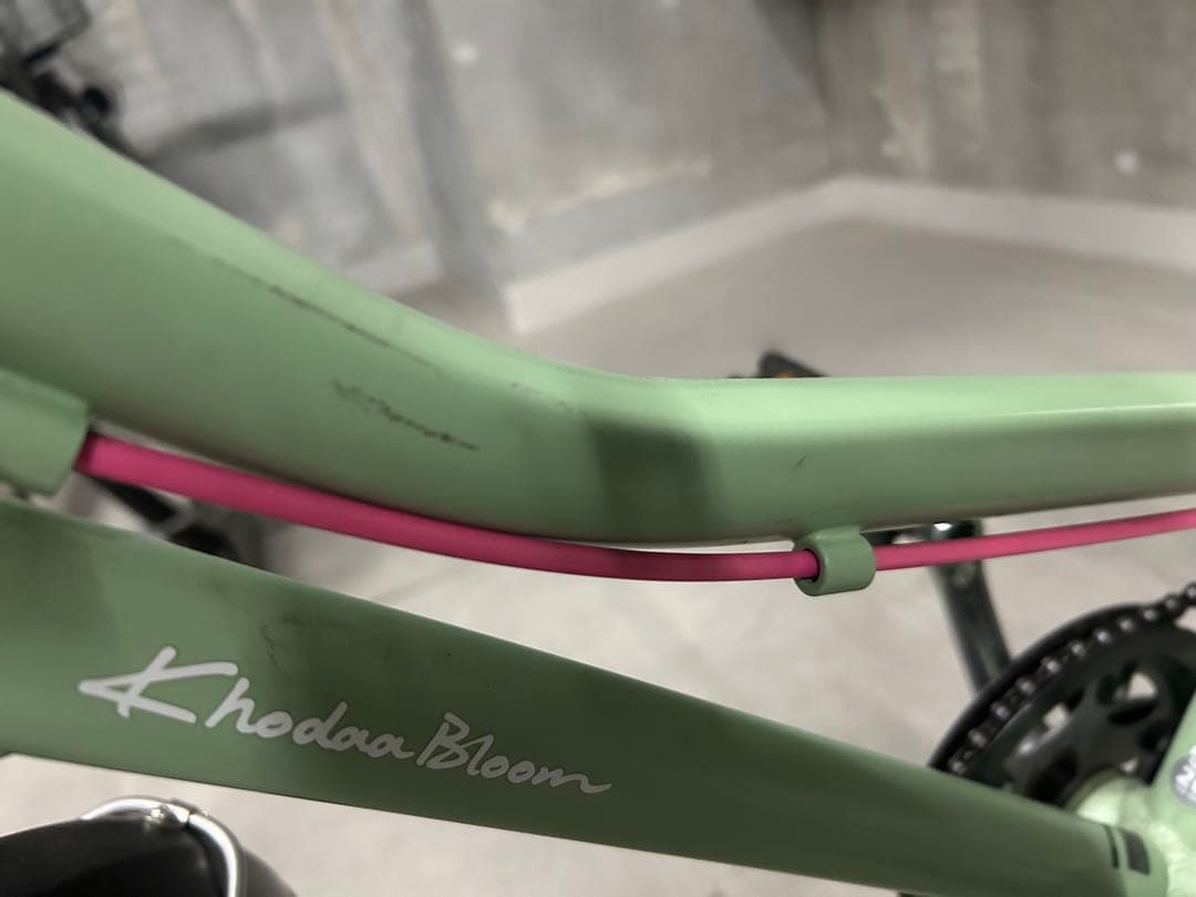 【直接引取り限定】自転車KhodaaBloomコーダブルーム20インチ グリーン