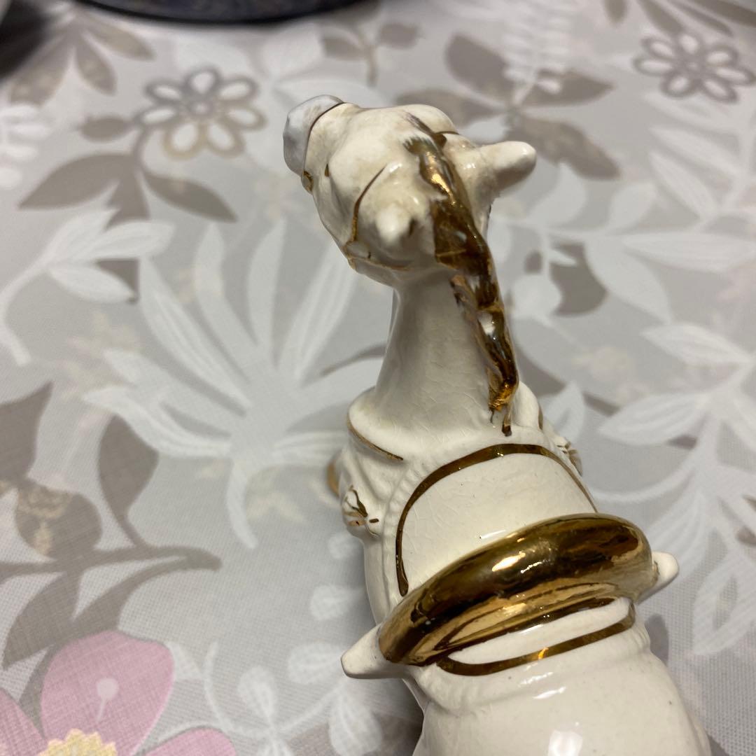 ウイスキーサーバー 馬車　ウイスキー アンティーク 中は空　未使用かも ★耳接着