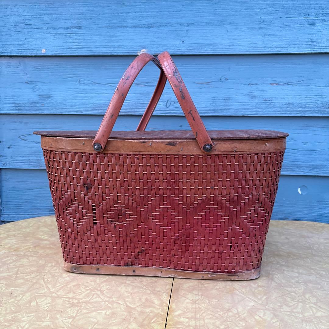 USA VINTAGE 60s REDMAN ピクニックバスケット