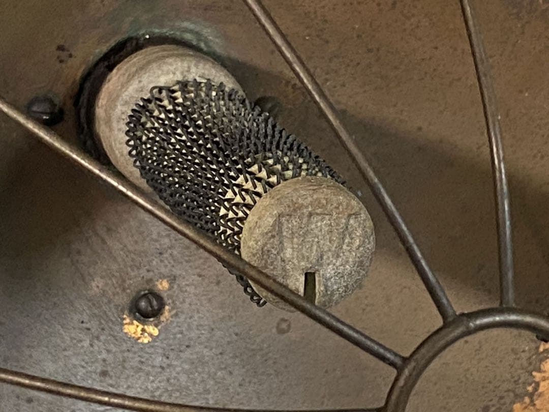 骨董　反射式電気ストーブ　1930年代　ウェスティングハウス製