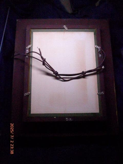 美品　素晴らしいモールドのゴールドフレーム 油彩画SM用