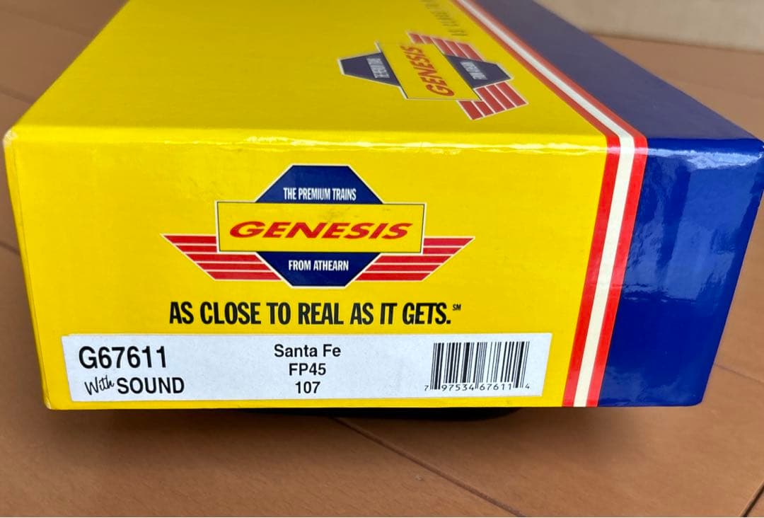Athearn GENESIS Santa Fe FP45 107 サウンド車