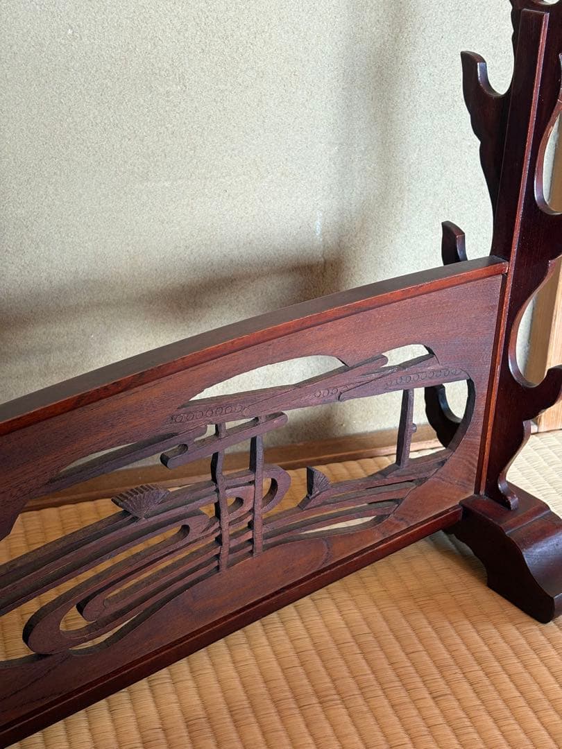 刀掛け　刀掛台　刀たて　　刀立　清照 武具　骨董品　江戸時代