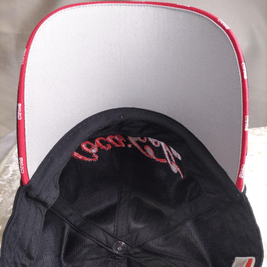 コカコーラ　レーシング風キャップ　スポーツ　バイク・カースポーツ　レース　ゴルフ