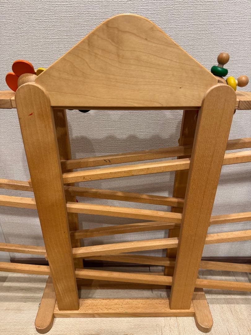 PLAYME 木製ボール転がしおもちゃプレイミートーイズ 、スロープトイ