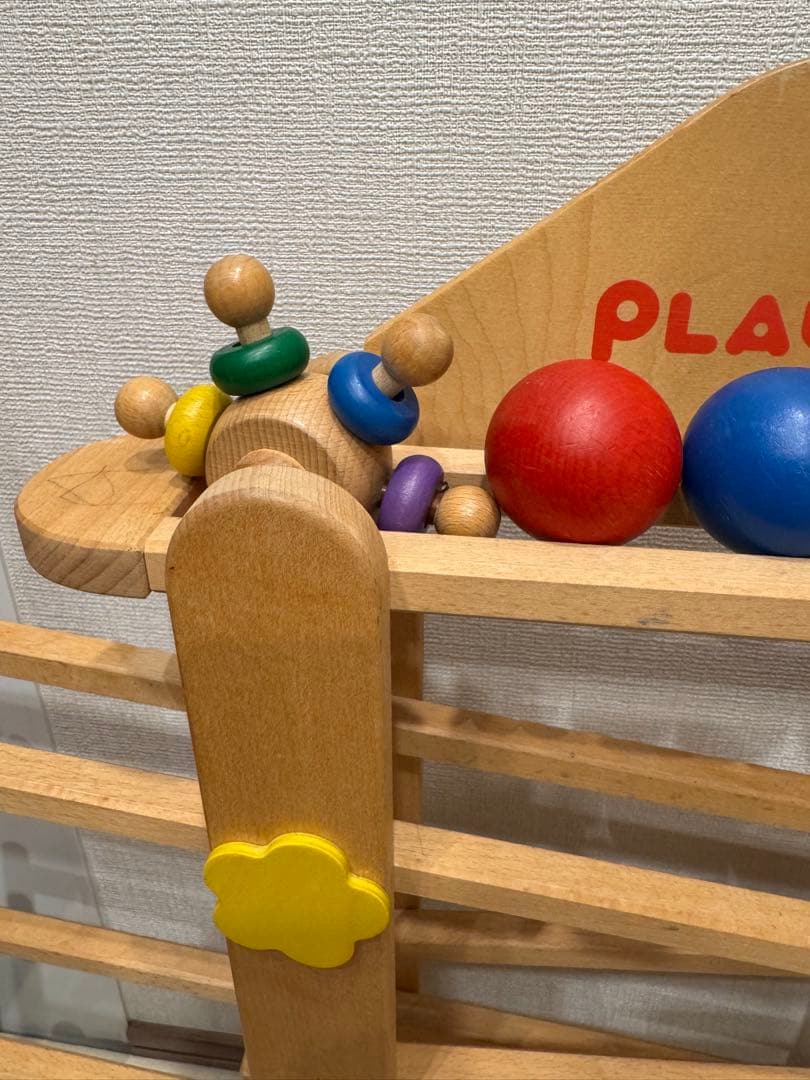 PLAYME 木製ボール転がしおもちゃプレイミートーイズ 、スロープトイ