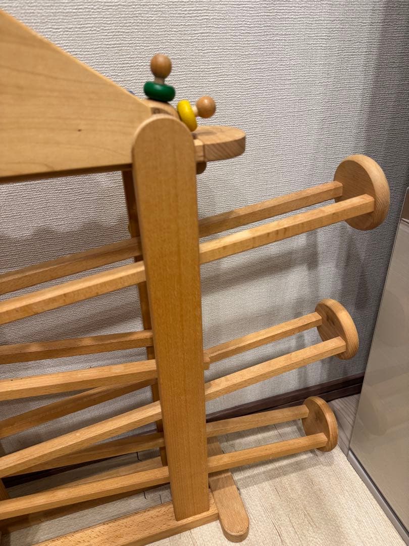 PLAYME 木製ボール転がしおもちゃプレイミートーイズ 、スロープトイ