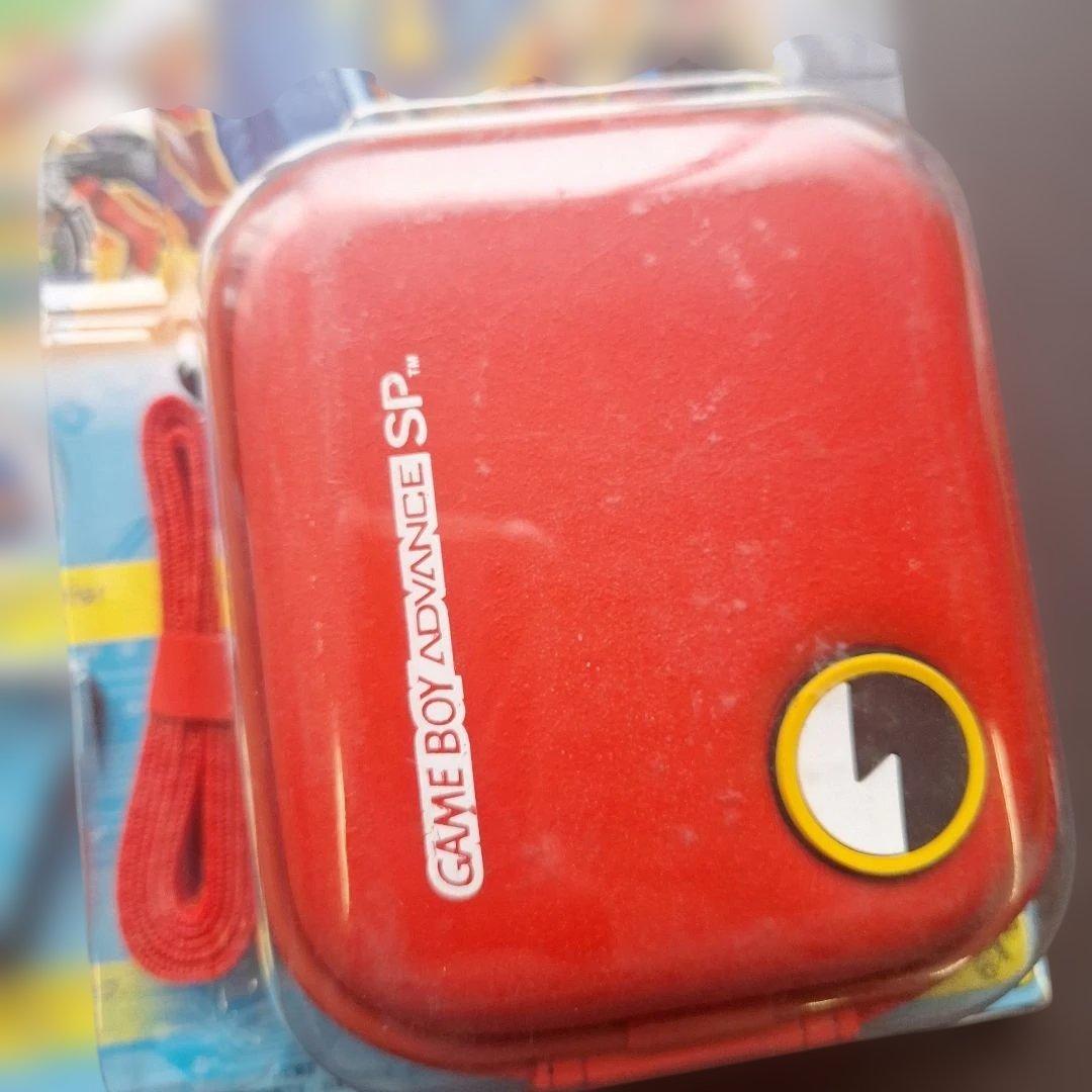 ★ ゲームボーイアドバンスSP 専用 ロックマンエグゼ ポーチ SP レッド★
