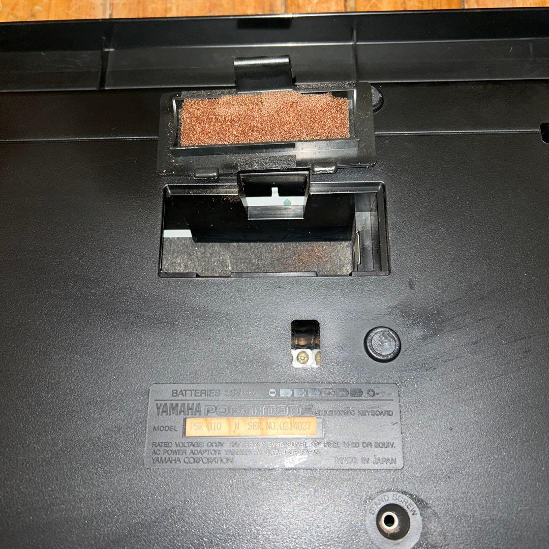 付属品完備　YAMAH ヤマハ　電子ピアノ　キーボード　PSR-310