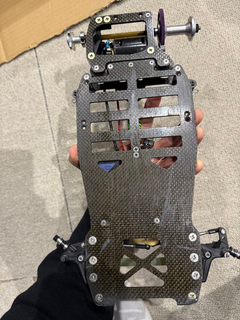 【R3】旧車　シャーシ　当時物　ラジコン　車　カー