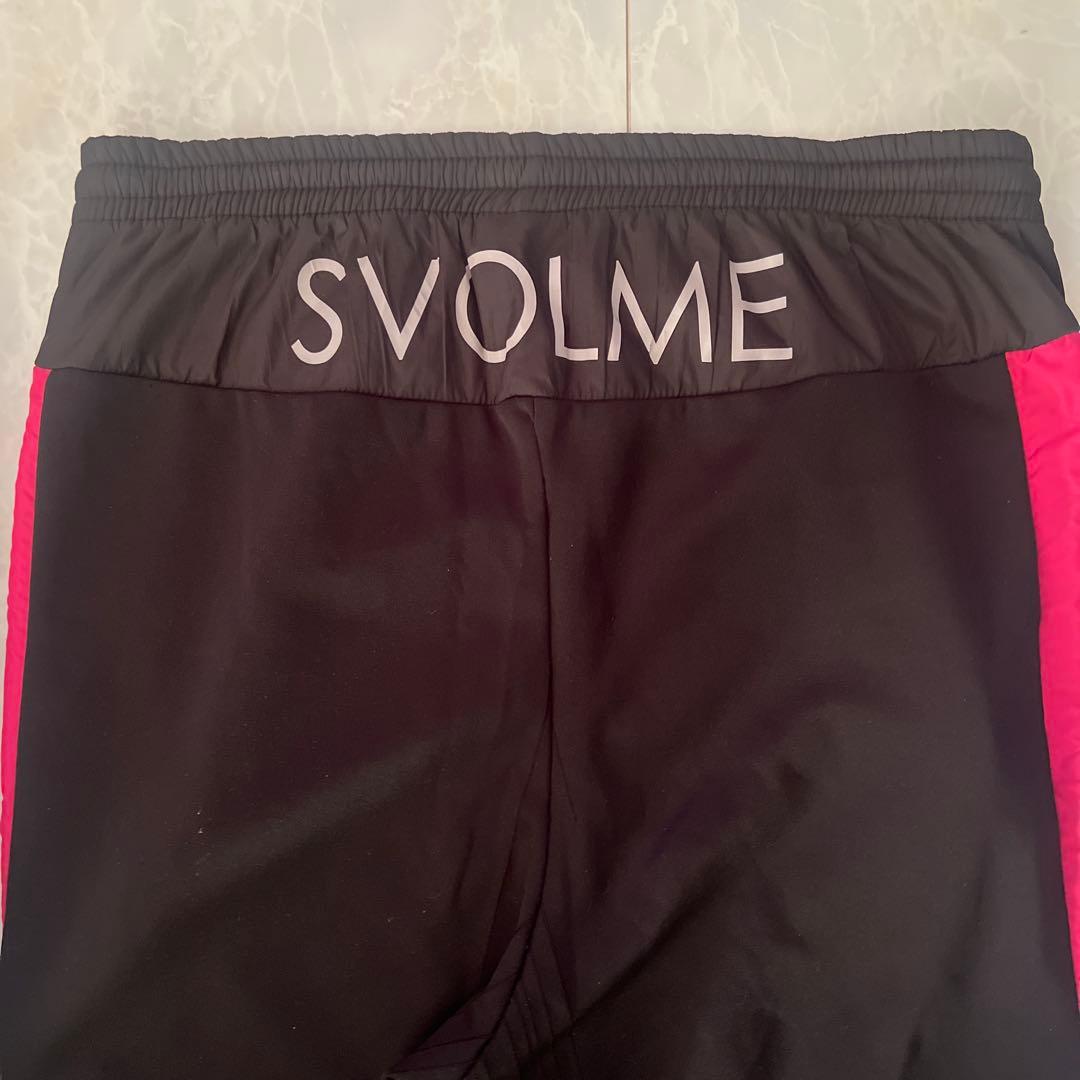 スボルメ SVOLMEピステ上下セット ブラック/マルチカラー