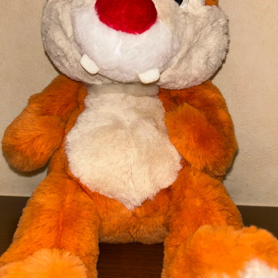 ディズニー ぬいぐるみ フラッフィープラッシー チップとデール ふわふわ 抱き枕