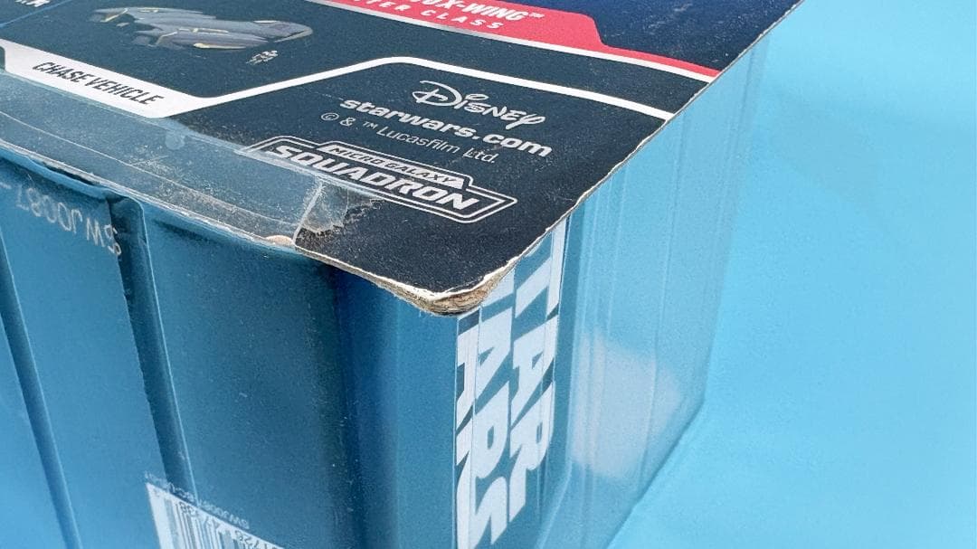 マイクロギャラクシー　シリーズ３レア　ポーダメロンT-70 X-WING 青