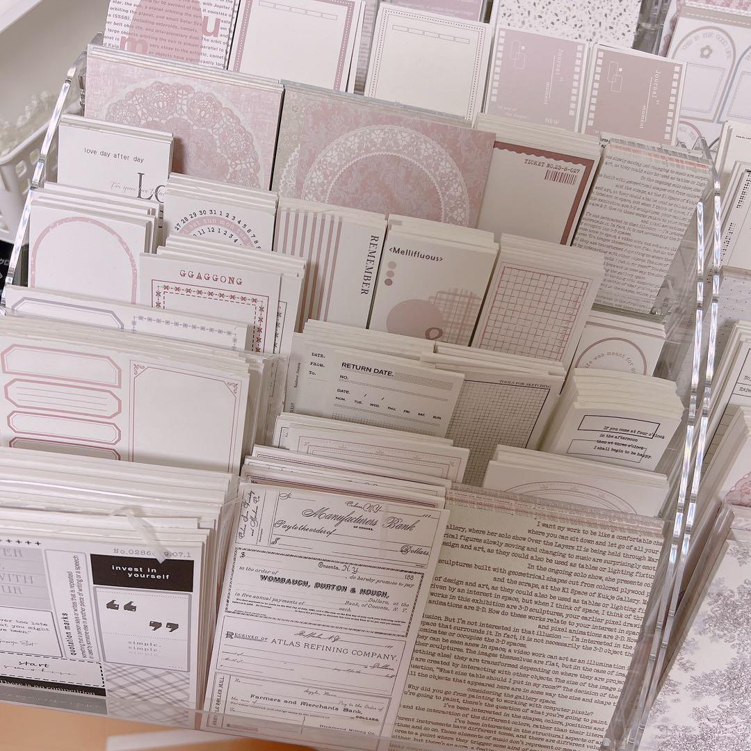 紙モノ コラージュ素材 海外作家 マステ デザペ 人物ステッカー まとめ売り