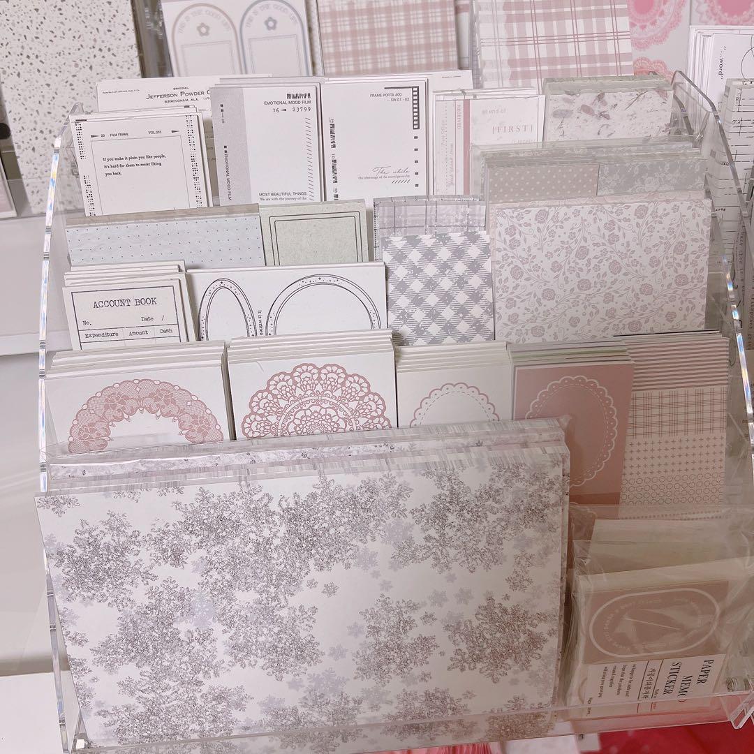 紙モノ コラージュ素材 海外作家 マステ デザペ 人物ステッカー まとめ売り