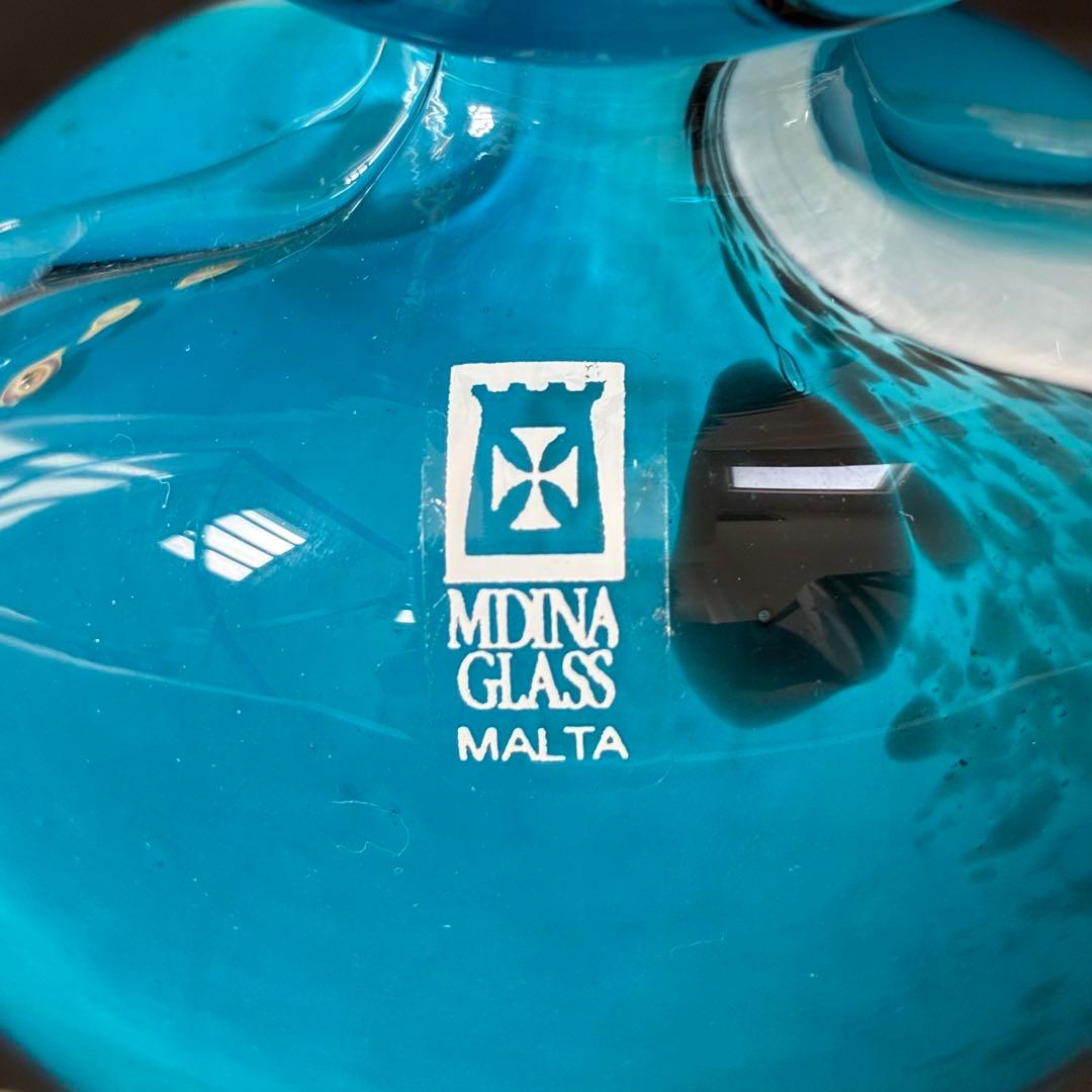 マルタ島　イムディーナグラス 置物　約11cm