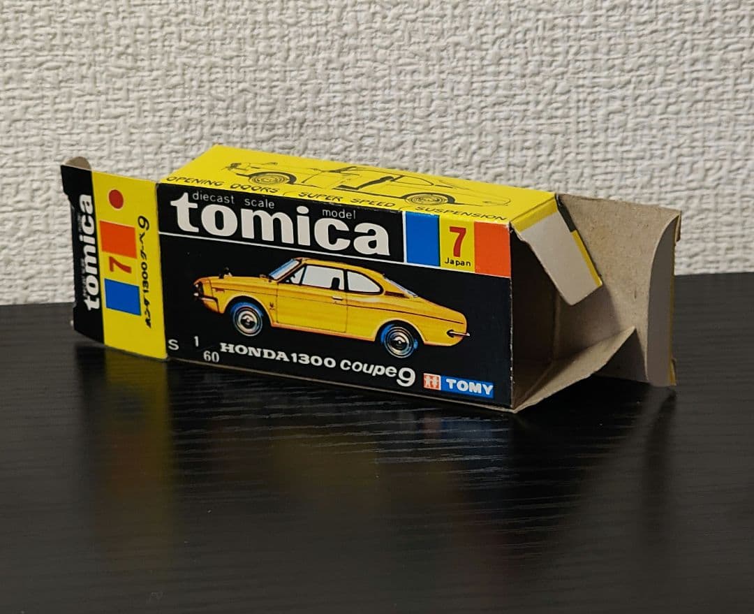 TOMICA　トミカ　ホンダ　クーペ9　1Aホイール　箱付き