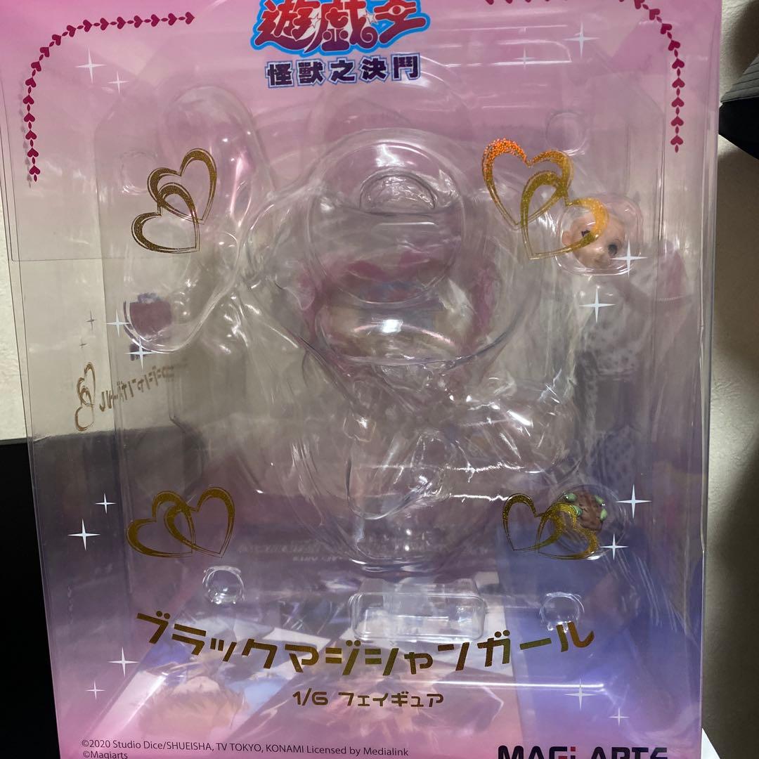 1/6 マギアーツ ブラックマジシャンガール フィギュア 専用ケース上下照明付