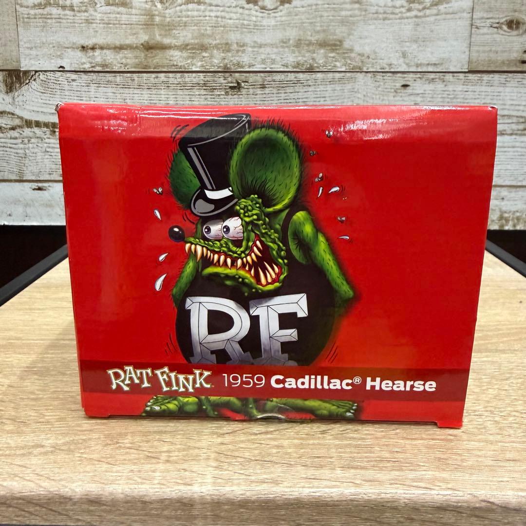 ミニカー Rat Fink 1959 Cadillac Eldorado Hearse