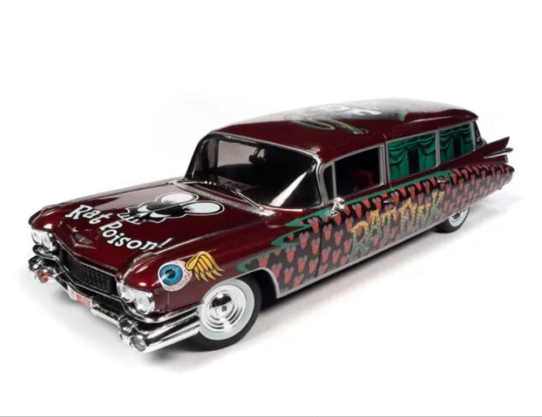 ミニカー Rat Fink 1959 Cadillac Eldorado Hearse
