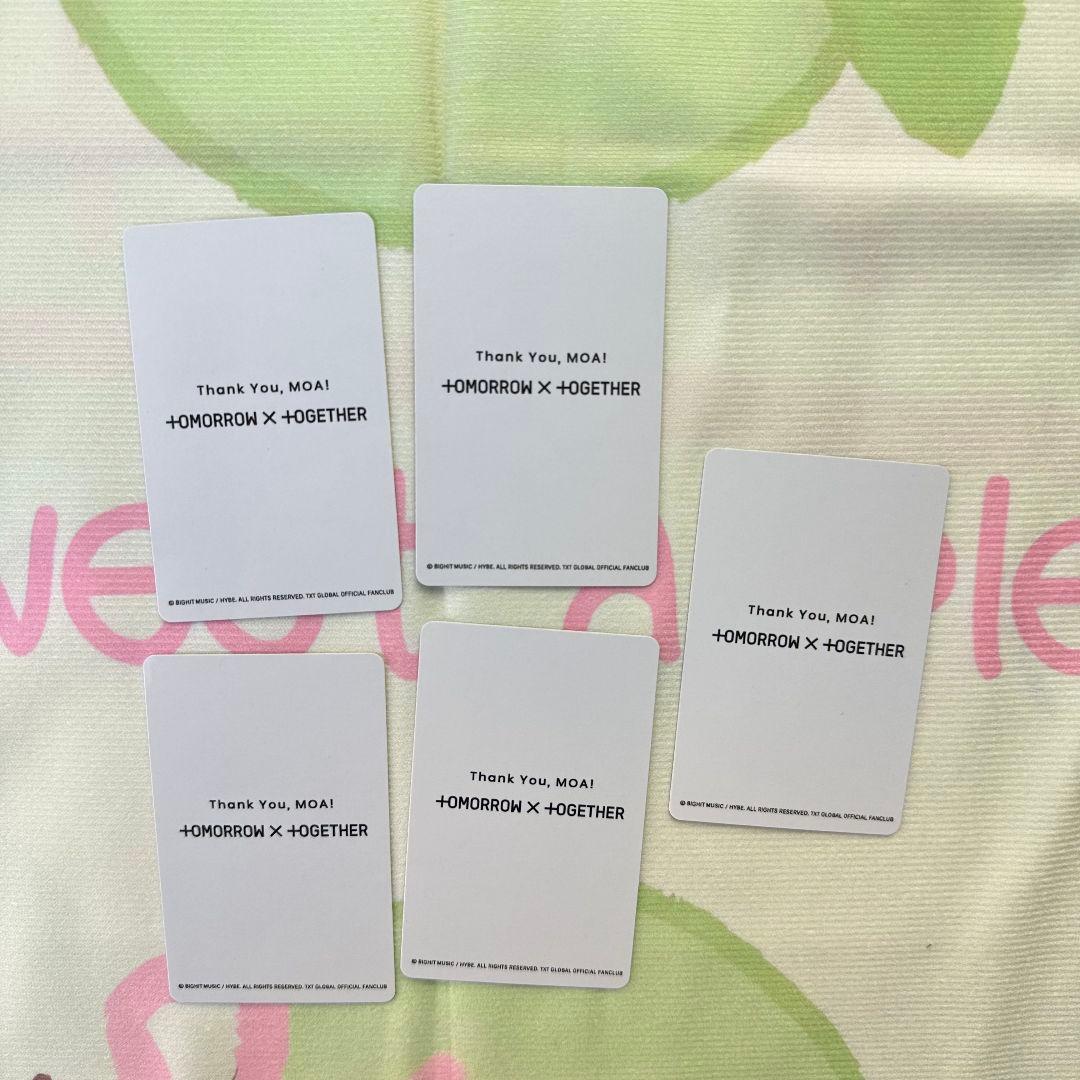 TXT FC限定 会場限定 新規入会 紹介 トレカ 5枚