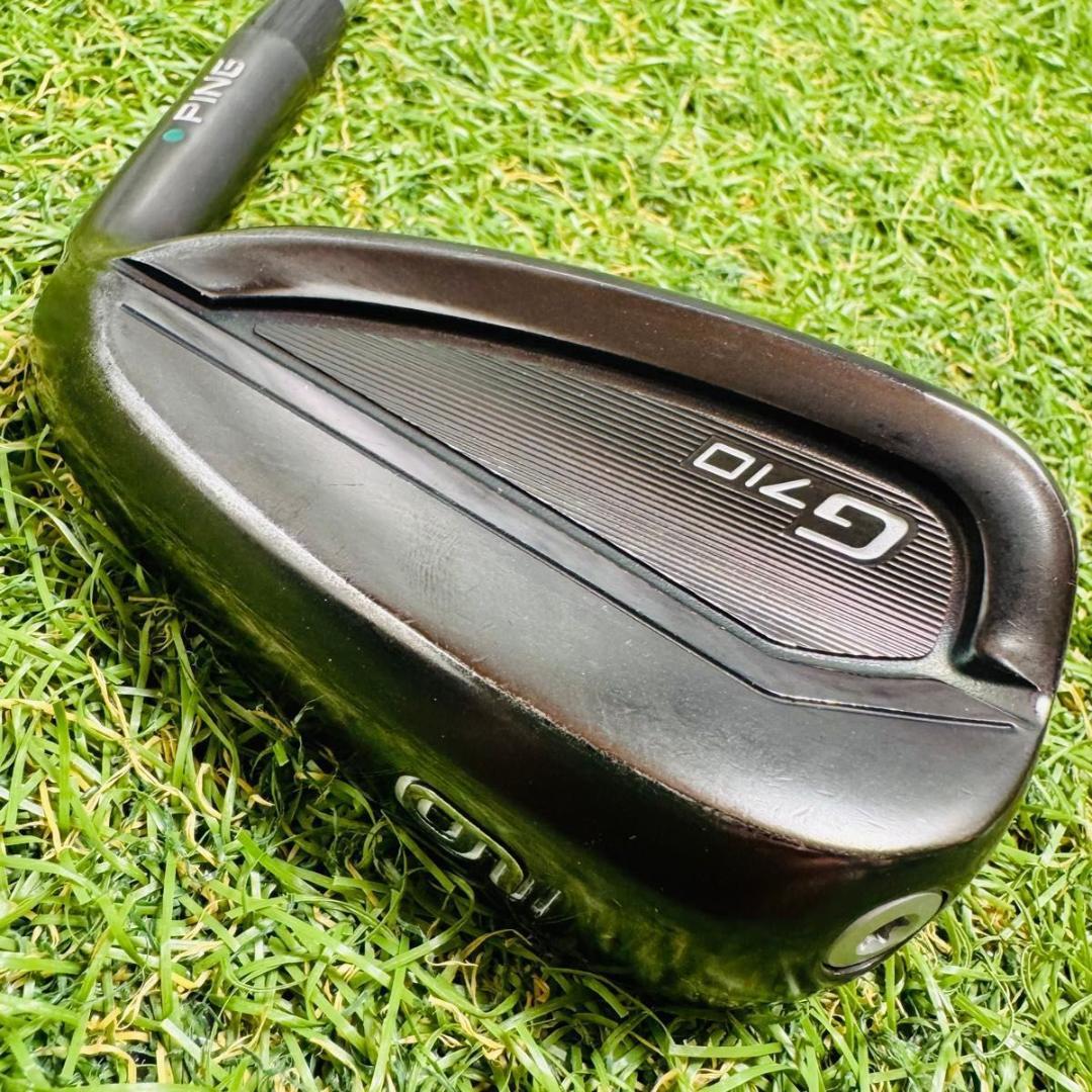 【良品】ピン G710 緑ドット 9番アイアン メンズ 右利き用 スチール R