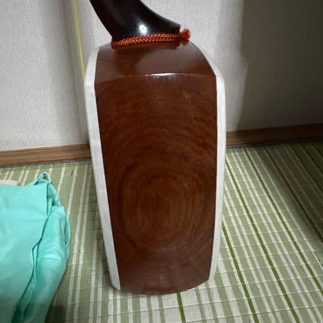 三味線　和楽器　バチ　べっこう風 撥　弦　駒　ハードケース