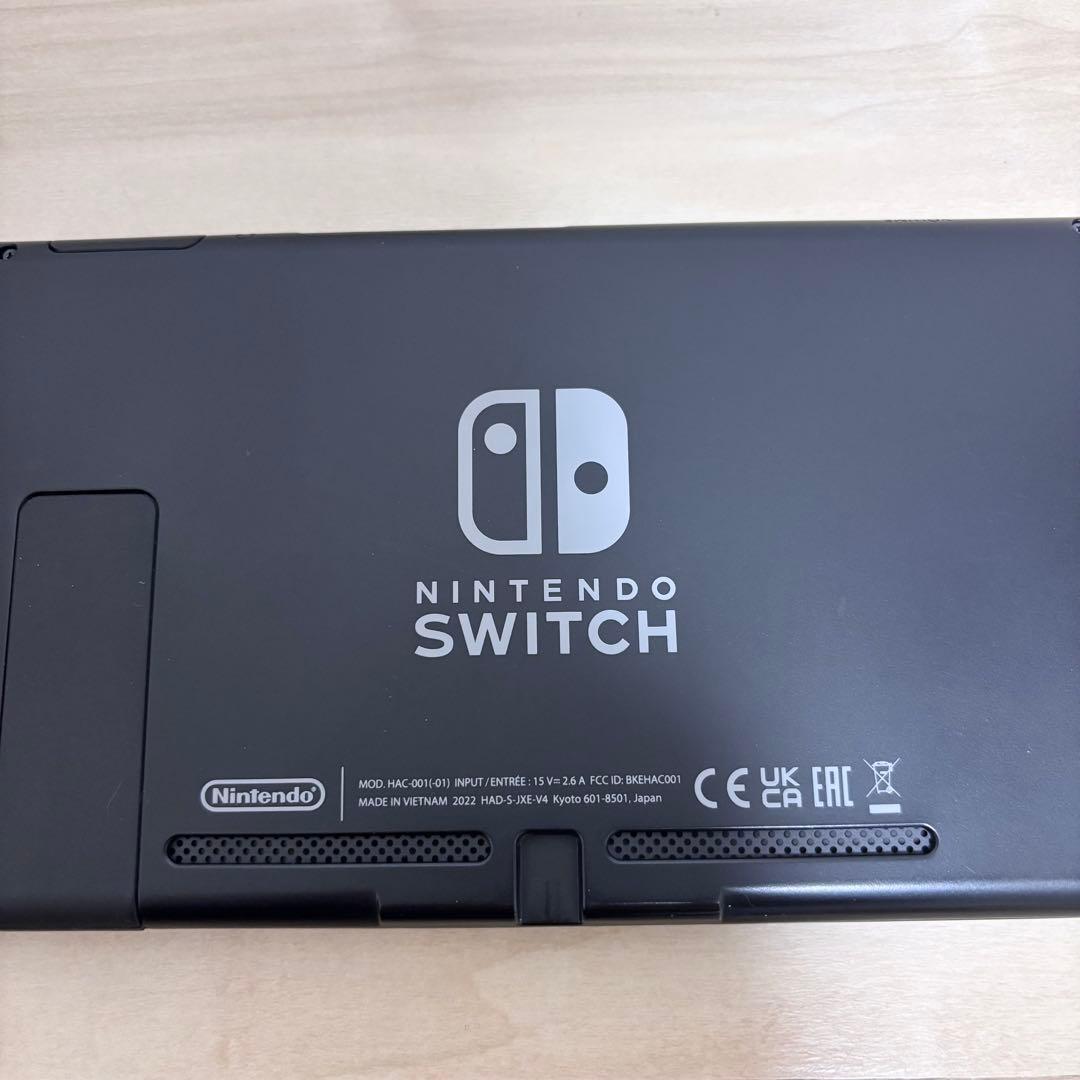 【美品】バッテリー強化版　Nintendo Switch スイッチ　本体　グレー