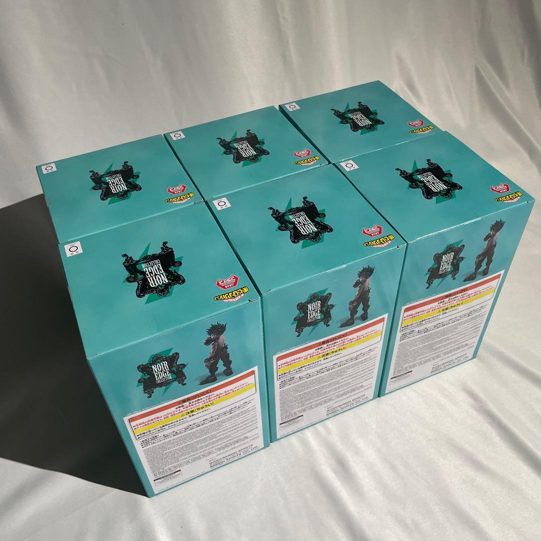 僕のヒーローアカデミア Noir Edge Collection 緑谷出久 6体