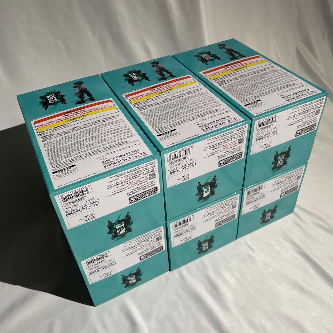 僕のヒーローアカデミア Noir Edge Collection 緑谷出久 6体