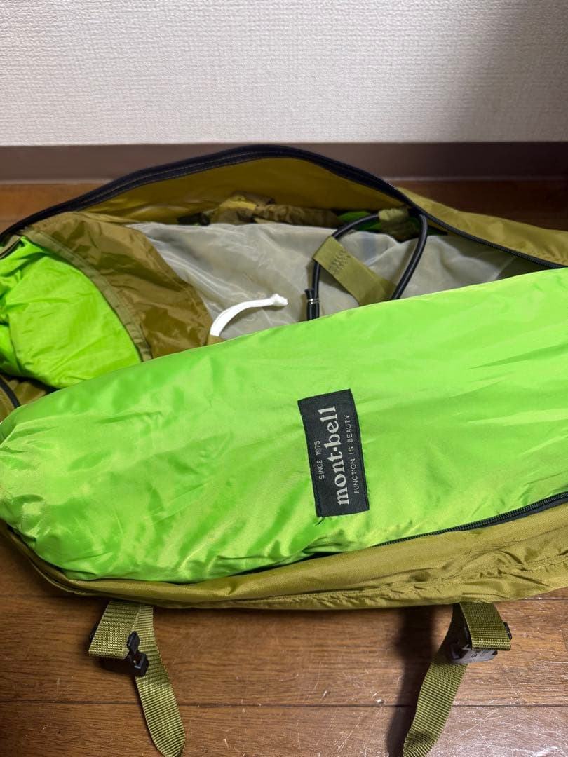 モンベル　ムーンライトテントＶ、ターブ、グラウンドシートのセット