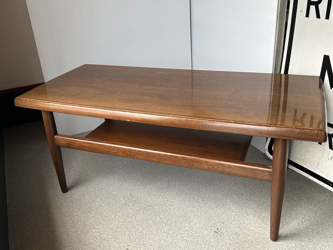 オールドマルニ　マルニ木工　ヴィンテージ　組立式　センターテーブル　アンティーク