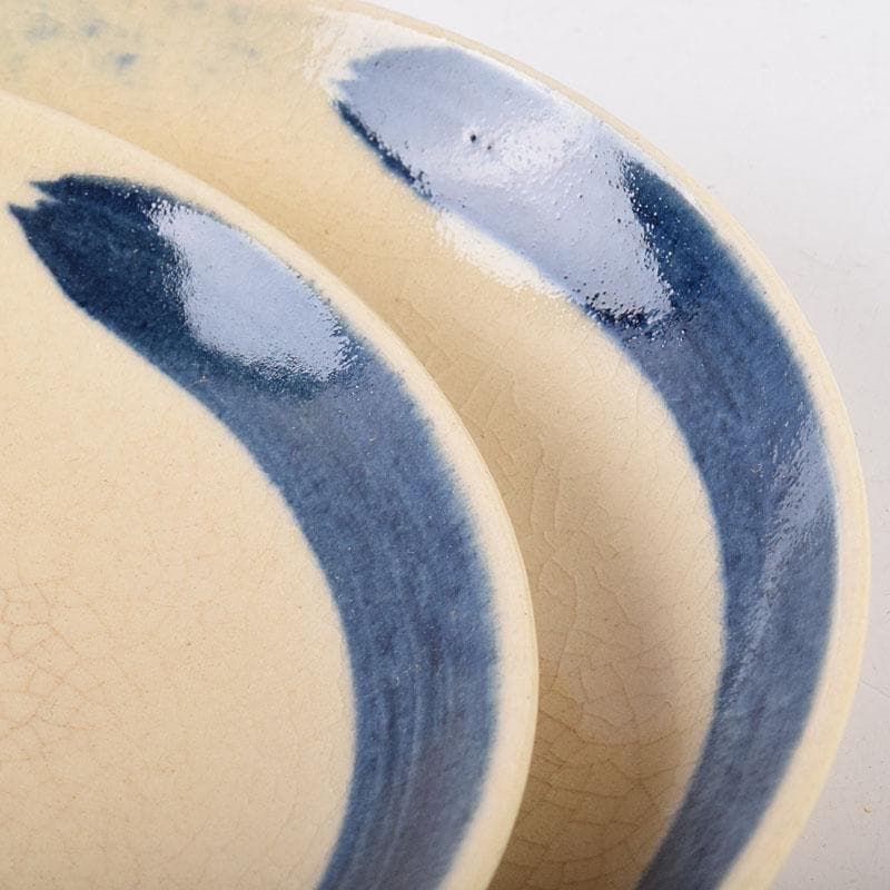 和食器　永楽善五郎作　仁清写梅皿　銘々皿　五客　共箱　V　R8935