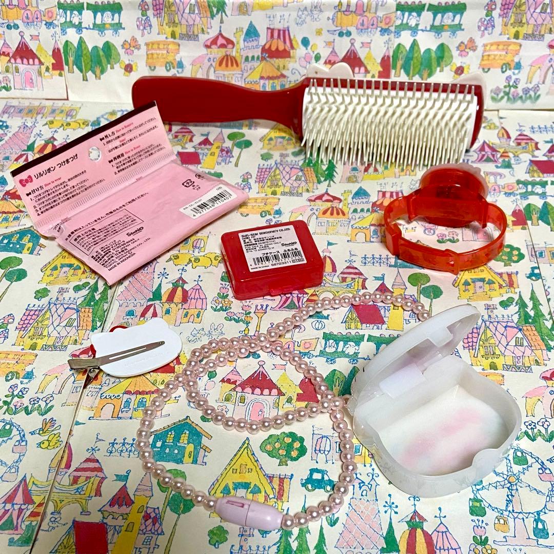 サンリオ ハローキティ まとめ売り スクールバッグ マスコット 文房具他