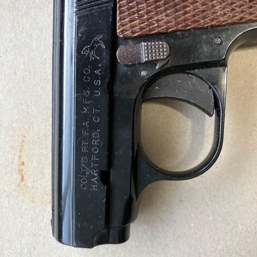 コルト .25オート　モデルガン　インサイドホルスター付