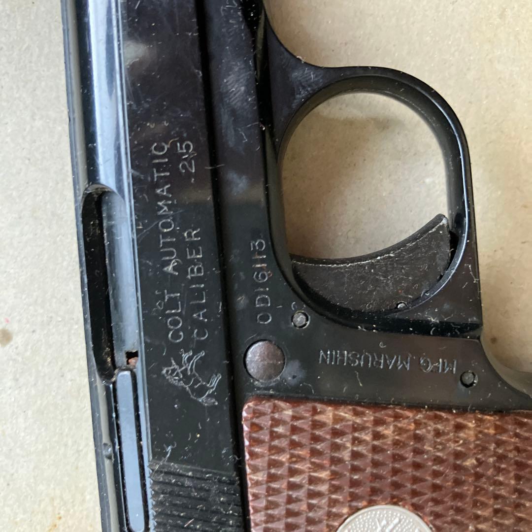 コルト .25オート　モデルガン　インサイドホルスター付