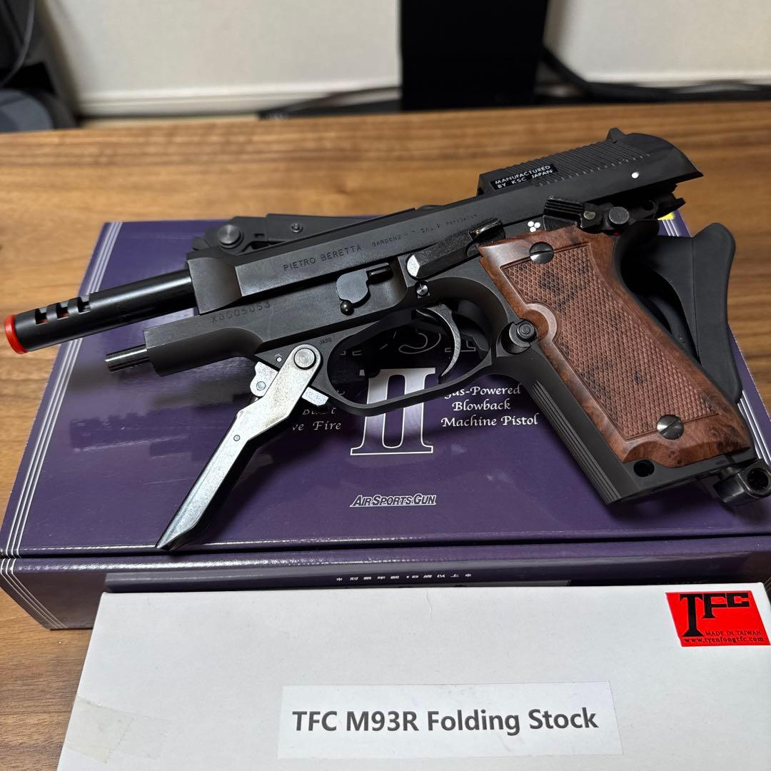 【ほぼ未使用】ガスガン KSC M93RⅡ ※ストック無し