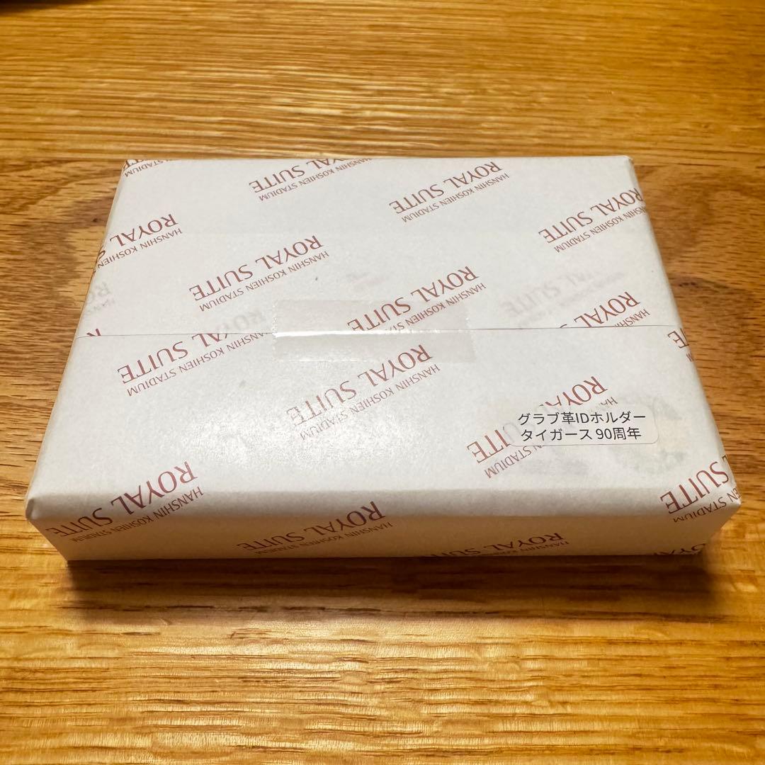 ■限定■阪神タイガース 90周年 ロイヤルスイート グラブ革 IDホルダー■優勝