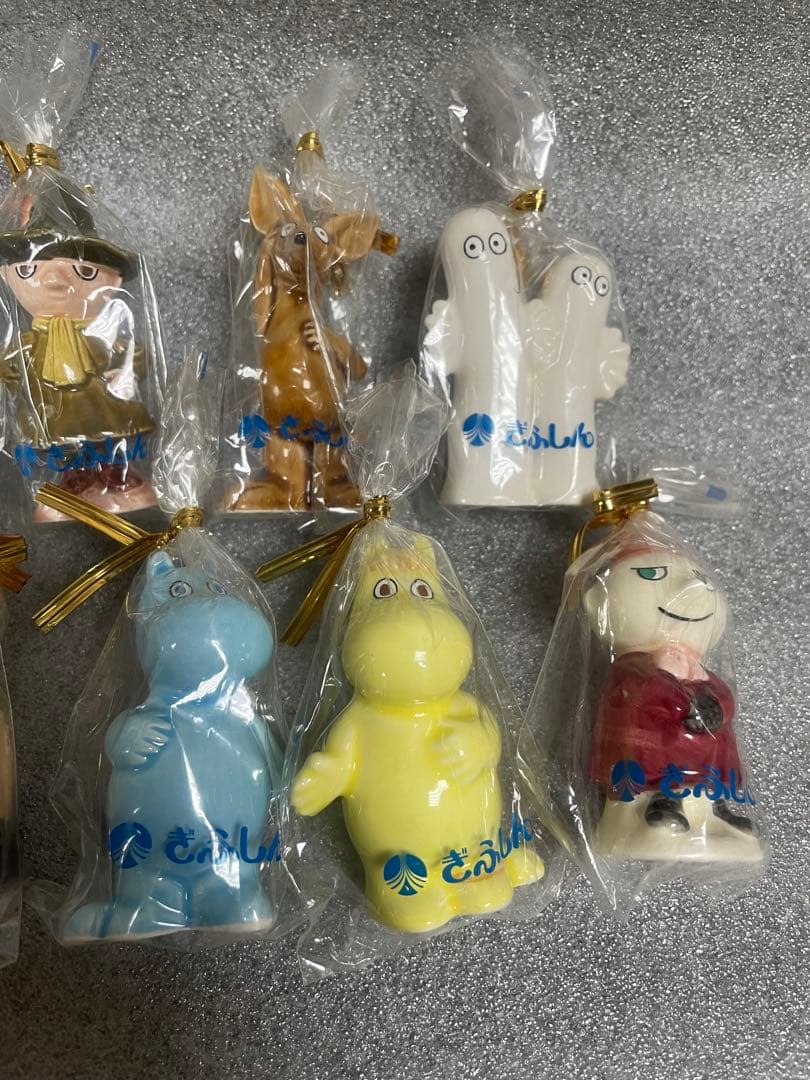 非売品 ムーミン 陶器製 フィギュア 全9種 セット 未開封 置物 置き物