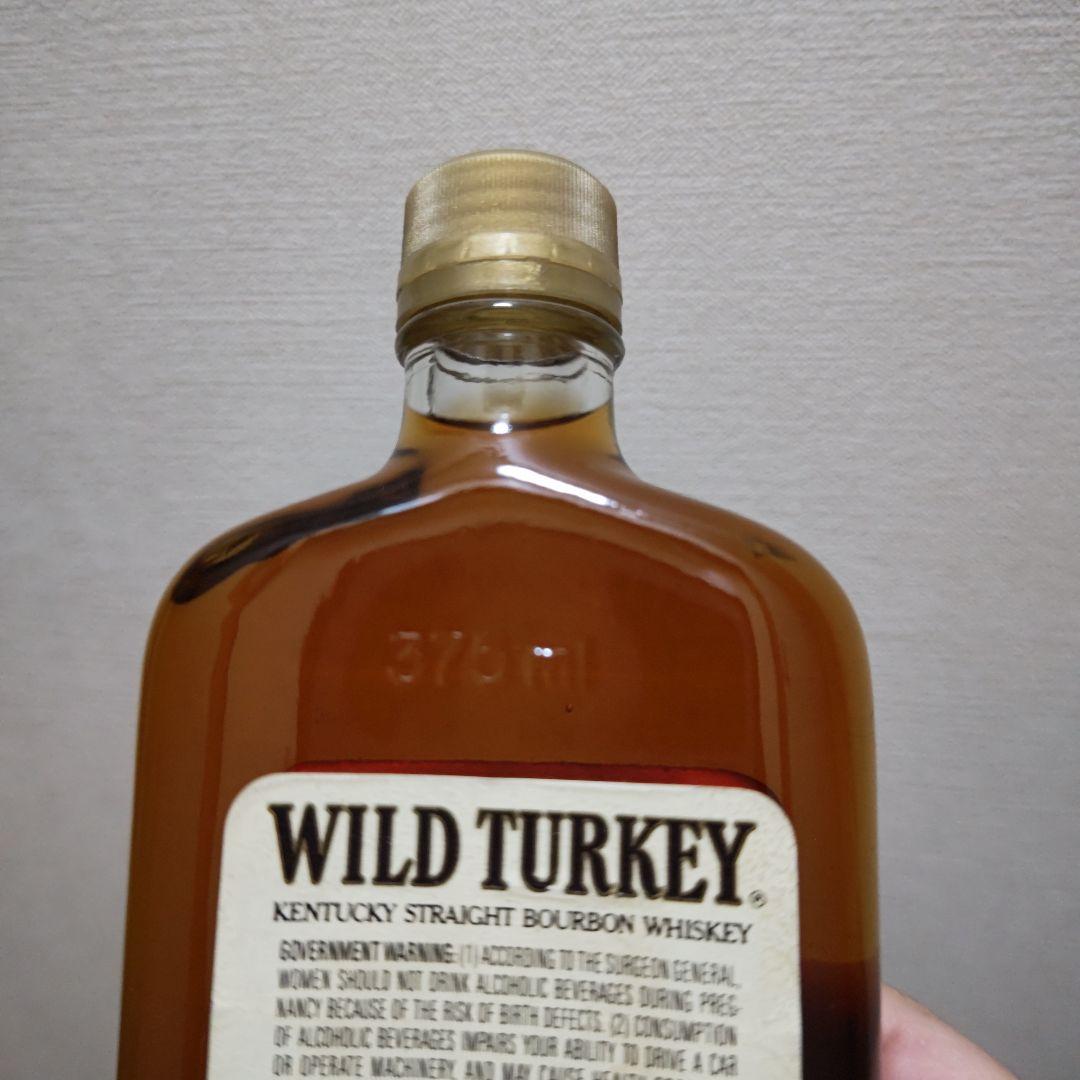 未開封 ワイルドターキー8年　375ml瓶