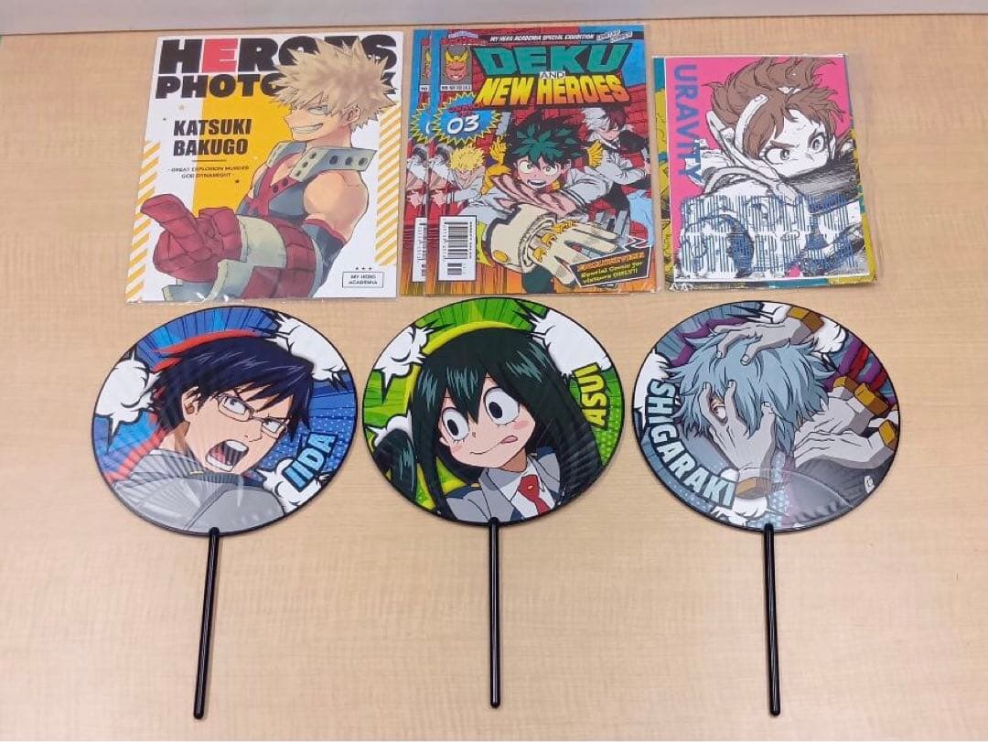 ❶ヒロアカ 色紙 アトコ 紙類 ステッカーなど 大量 まとめ売り