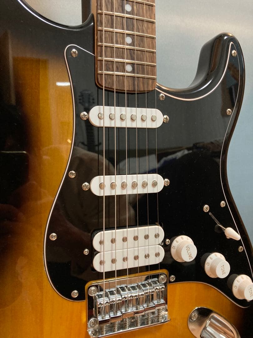 Squier スクワイア ストラト　ハードテイル仕様 SSH 調整済み