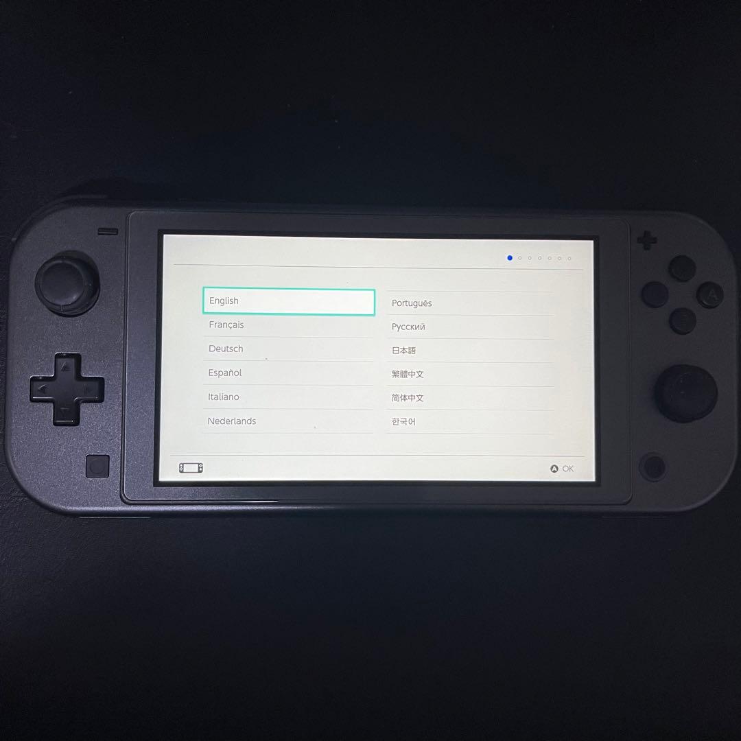 Nintendo Switch Lite ポケモンディアルガパルキア　初期化済み