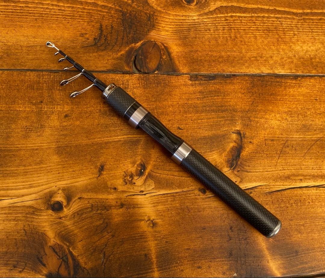 トラウトセット　トラウトロッド　渓流釣り　軽量　カーボンロッド　ルアーウォレット