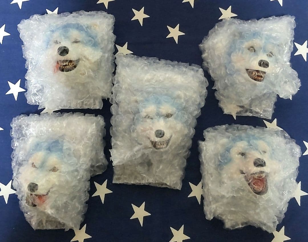 一番くじ マンウィズ H賞 フェイスマグネット 5種コンプセット