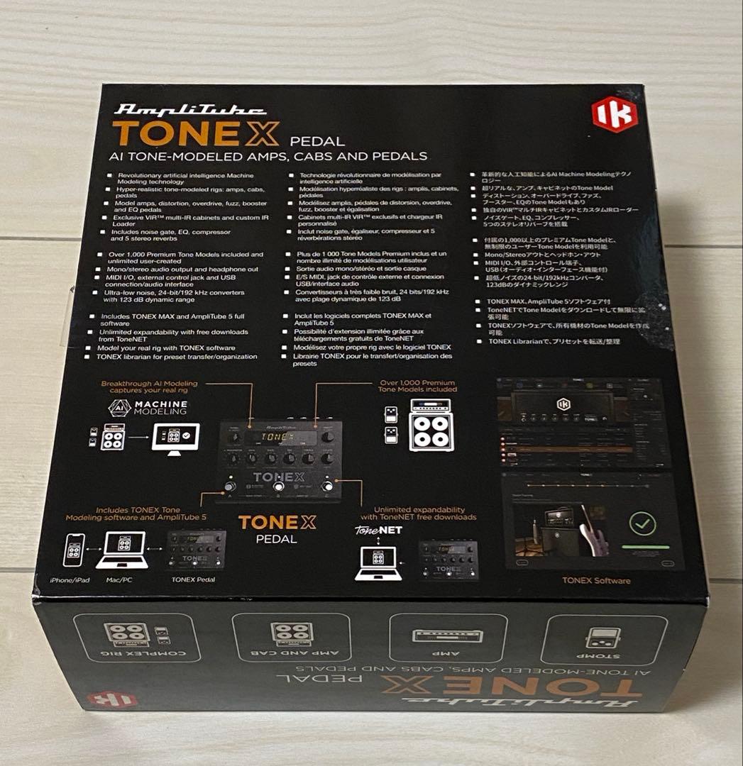 ギター IK MULTIMEDIA AmpliTube TONEX PEDAL