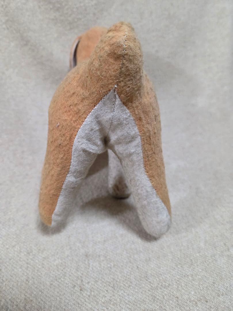 フランスアンティーク　犬ぬいぐるみ