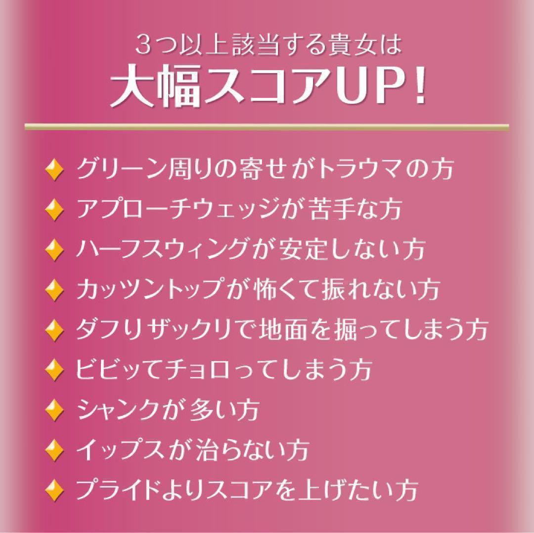 ♥左 レフティ♥ラクに10打縮まる優しいチッパー♥ ダイナミクス ツアーチッパー