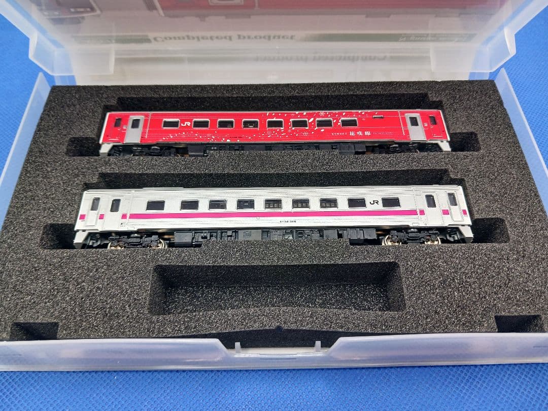 GM 50712 30408 地球探索鉄道花咲線ラッピングトレイン ピンク帯2両