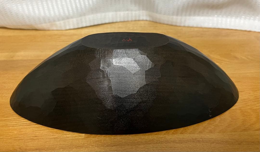 m*e様 三谷龍二　器　黒漆　楕円鉢